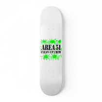 Area 51 Clean-Up Crew Skate Deck