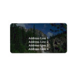Area Of Mountain Trees Personalized Address Labels