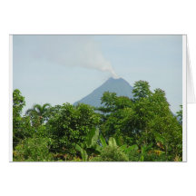 Arenal Volcano, Costa Rica. Card