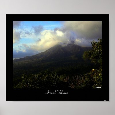 Arenal Volcano Poster by ksully913