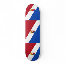 Arenas Del Rey, Spain flag Skateboard Deck