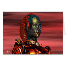 ARES - CYBORG 2 GREETING CARDS