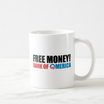 Argent gratuit de banque d'Omerica Tasse