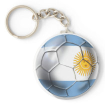 Argentina Argentine Soccer Ball Shirts Keychains
