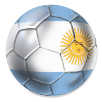 Argentina Argentine Soccer Ball Shirts Stickers