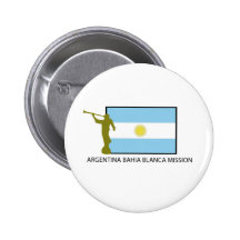 Argentina Bahia Blanca Mission Pinback Button