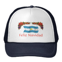 Argentina Christmas Hat