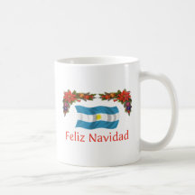 Argentina Christmas Mugs