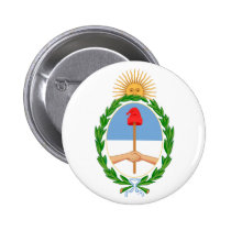 Argentina Coat of Arms Button buttons
