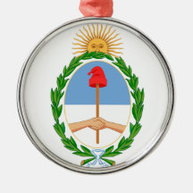 Argentina Coat Of Arms Christmas Ornament