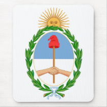 Argentina Coat of Arms Mousepad mousepads