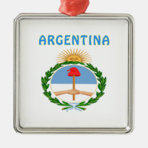 Argentina Coat Of Arms Ornament