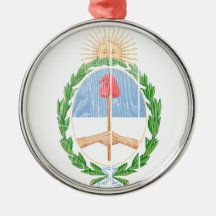 Argentina Coat Of Arms Ornament