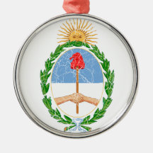 Argentina Coat Of Arms Ornaments