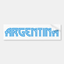Argentina design! bumper stickers