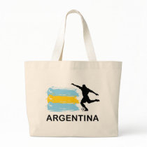 Argentina Football Canvas Bag