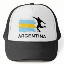 Argentina Football Mesh Hat