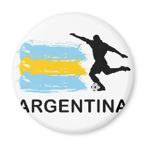 Argentina Football Magnet
