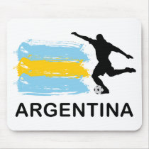 Argentina Football Mousepad