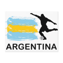 Argentina Football Post Card