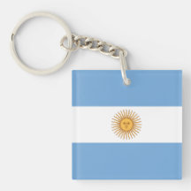 Argentina Key Chain Acrylic Keychain