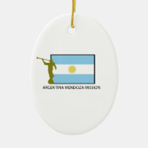 ARGENTINA MENDOZA MISSION LDS CHRISTMAS ORNAMENTS
