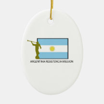 ARGENTINA RESISTENCIA MISSION LDS CHRISTMAS TREE ORNAMENTS