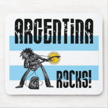 Argentina Rocks Mouse Pads