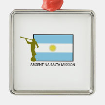 ARGENTINA SALTA MISSION LDS CHRISTMAS ORNAMENTS