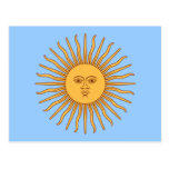 Argentina Sol de Mayo Postcard