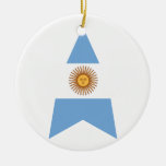 Argentina Star Christmas Ornaments