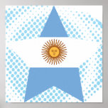Argentina Star Posters