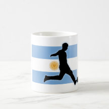 Argentina Striker 2 Coffee Mugs