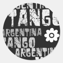 Argentina Tango Sticker