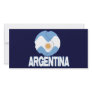 argentina wc 3000 customized photo card