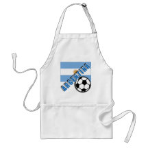 ARGENTINA World Soccer Fan Tshirts Apron