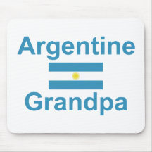 Argentine Grandpa Mousepads