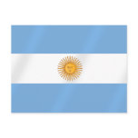 Argentinian flag of Argentina Albicelestes Gifts Postcards