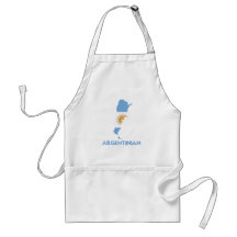 ARGENTINIAN MAP APRON