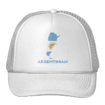 ARGENTINIAN MAP MESH HAT