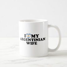 Argentinian  Wife Coffee Mugs