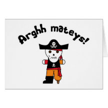 Arghh Pirate 1 Greeting Card