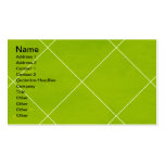 argyle20-green GREEN SQUARE ARGYLE PATTERNS RETRO Business Card
