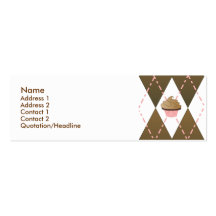 Argyle Cupcakes Business Card