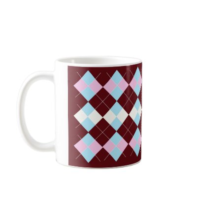 Argyle Mug by honolua88