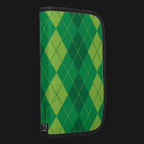 Argyle Pattern Green Rickshaw iPhone planners