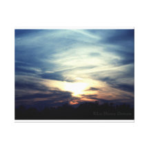 Argyle Sky Gallery Wrap Canvas