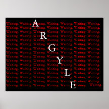 Argyle Waiting Poster
