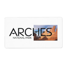 ARH Arches National Park Personalized Shipping Labels