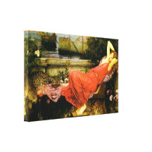 Ariadne ~ John William Waterhouse Stretched Canvas Prints